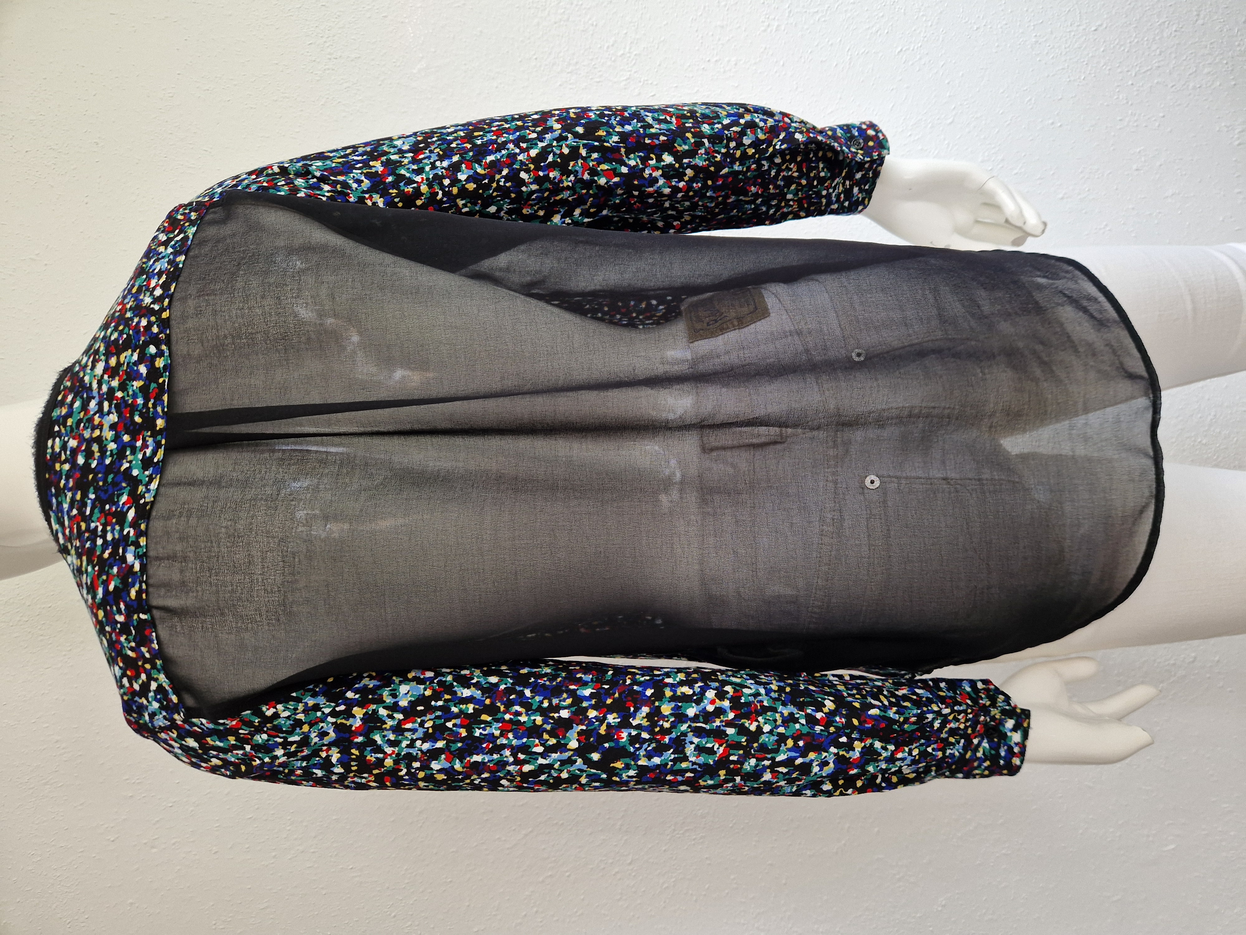 Sandro blouse. Maat 2. Confettiprint