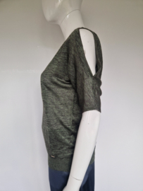 Mooie Morgan top | Maat M | Groen |