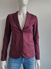 Summum blazer. Maat 36, Wijnrood