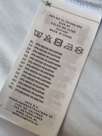 Yaya oversized t-shirt. Maat 38. Ijsblauw.
