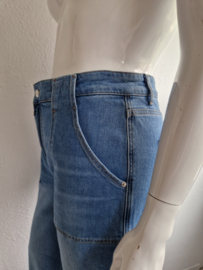 Cup of Joe denim jeans wide leg. Maat 32/32, Blauw.