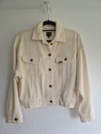 LEE Batwing Rider jacket. Maat S. Creme/corduroy.