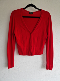 Zilch vestje. Maat S. Rood/ sojabonen