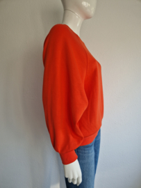 Msch sweater. Maat S/M.Oranje.