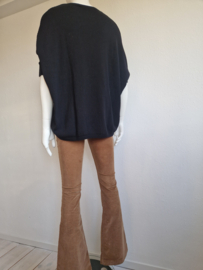Summum pullover met V-hals. Maat S. Zwart