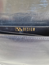 Harrie Hendriks Design crossbody tas. Zwart