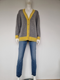 Ermanno Scervino vest. Maat 38, Grijs/kasjmier.