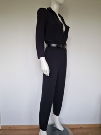 Elisabetta Franchi jumpsuit Tuta. IT maat 42. Zwart