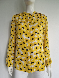 Fabienne Chapot blouse. Maat 38, Zonnebloemenprint.