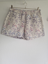 Studio Anneloes shorts. Maat L. Crème/lila.