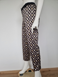 Marc Cain cropped pantalon. Maat 4, Print.