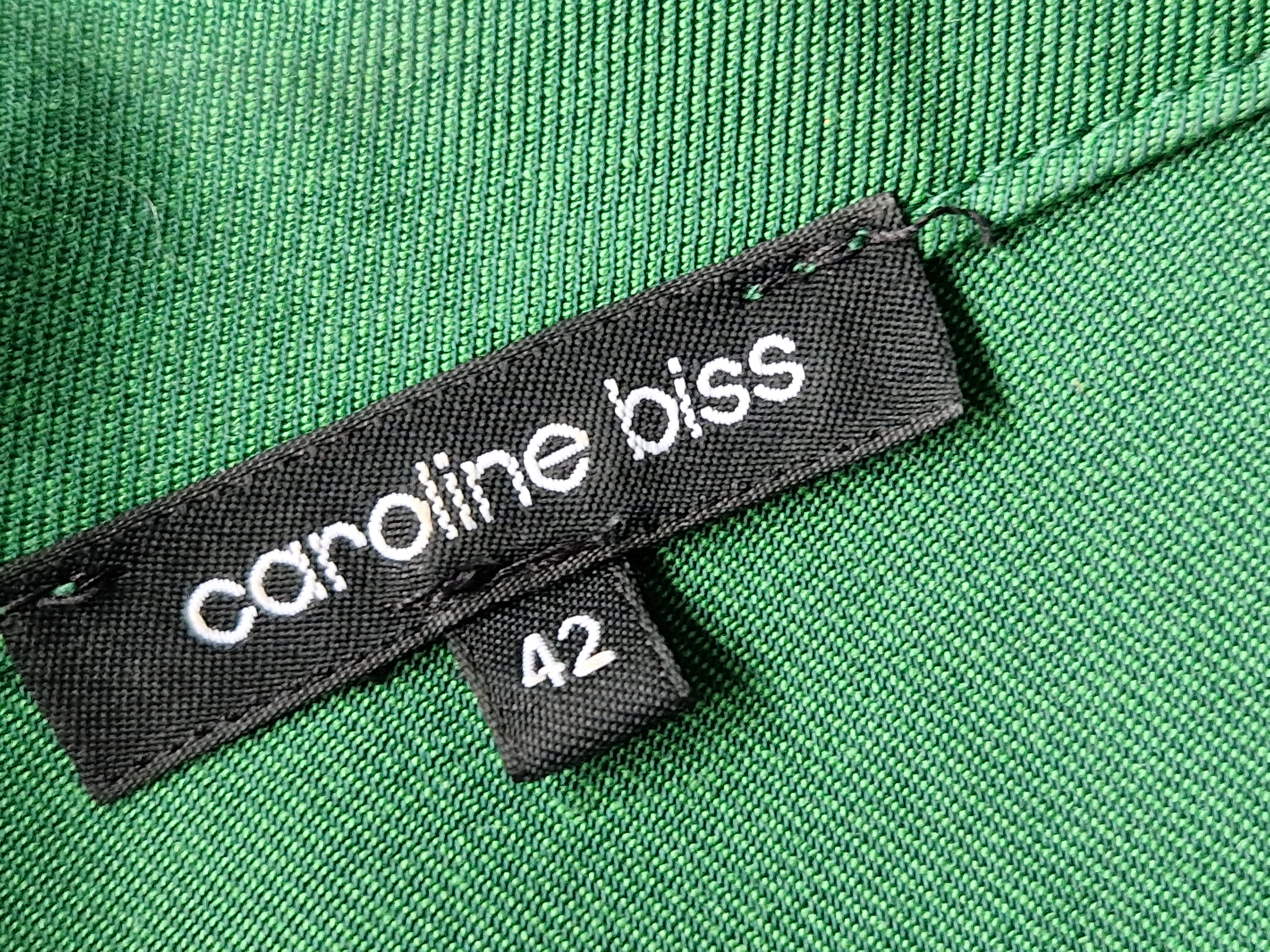 Caroline Biss blouse. Maat 40, Smaragdgroen.