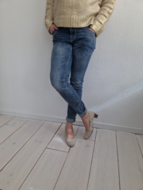 Brunate pumps. Maat 39, Multicolor/leer.