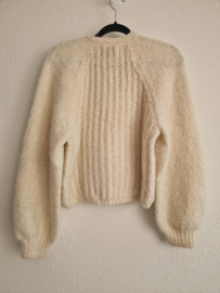 INTI handgebreid vest | Maat 38 | Crème | Alpaca |