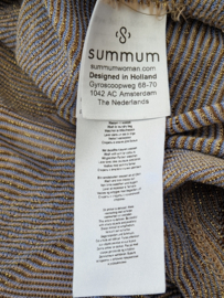 Summum zigzag top met lurex glans. Maat L