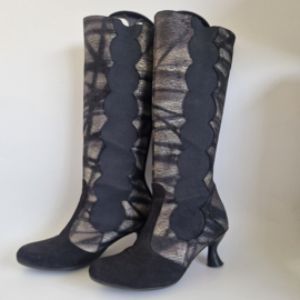 Jan Jansen designer laarzen | Maat 41 | Zwart |