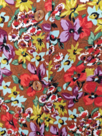 King Louie blouse. Maat M. Bloemenprint.