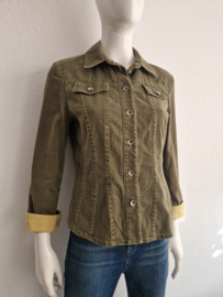 Riani jasje. Maat 38/40, Khaki/corduroy