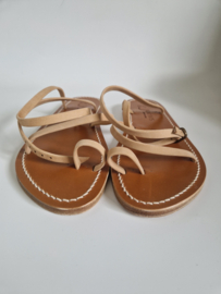 K.Jacques Saint-Tropez Loki F sandalen. Maat 40, Beige.
