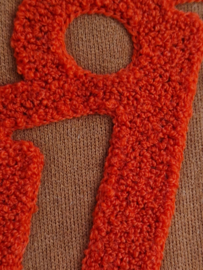 Oilily sweater. Maat XXL. Bruin.