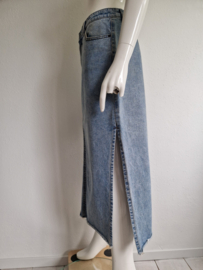 Object denim skirt Rep. Maat M. Blauw.