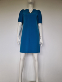 Caroline Biss jurk. Maat 36, Turquoise.