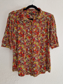 King Louie blouse. Maat M. Bloemenprint.