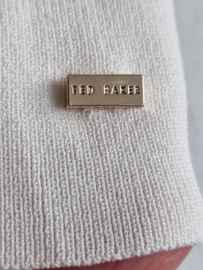 Ted Baker top. Maat 2, Roomwit.