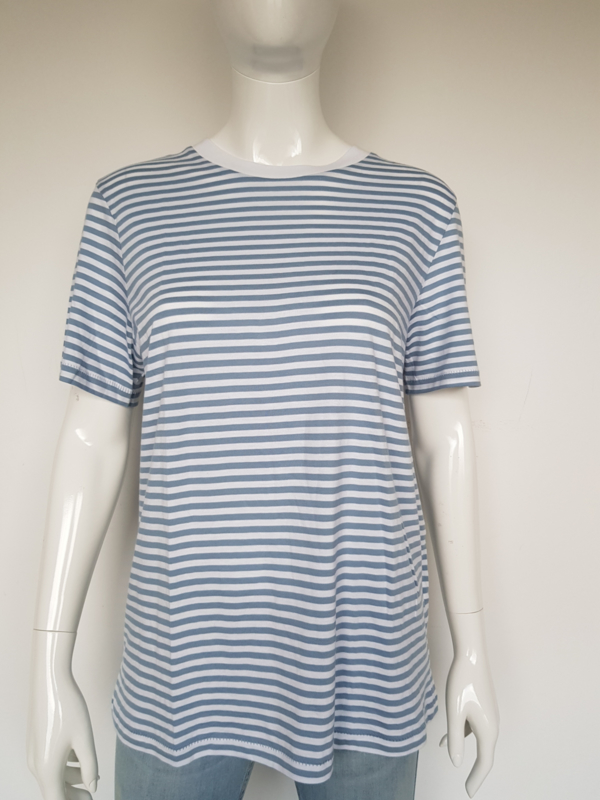 Uitgelezene T-shirt Selected Femme. Mt. XL. Blauw/wit gestreept. | Tops/shirts HX-07