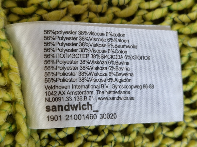 schuif Winst Magnetisch Sandwich vest. Mt. S. Lime. | 36 | verhip-vintage.nl