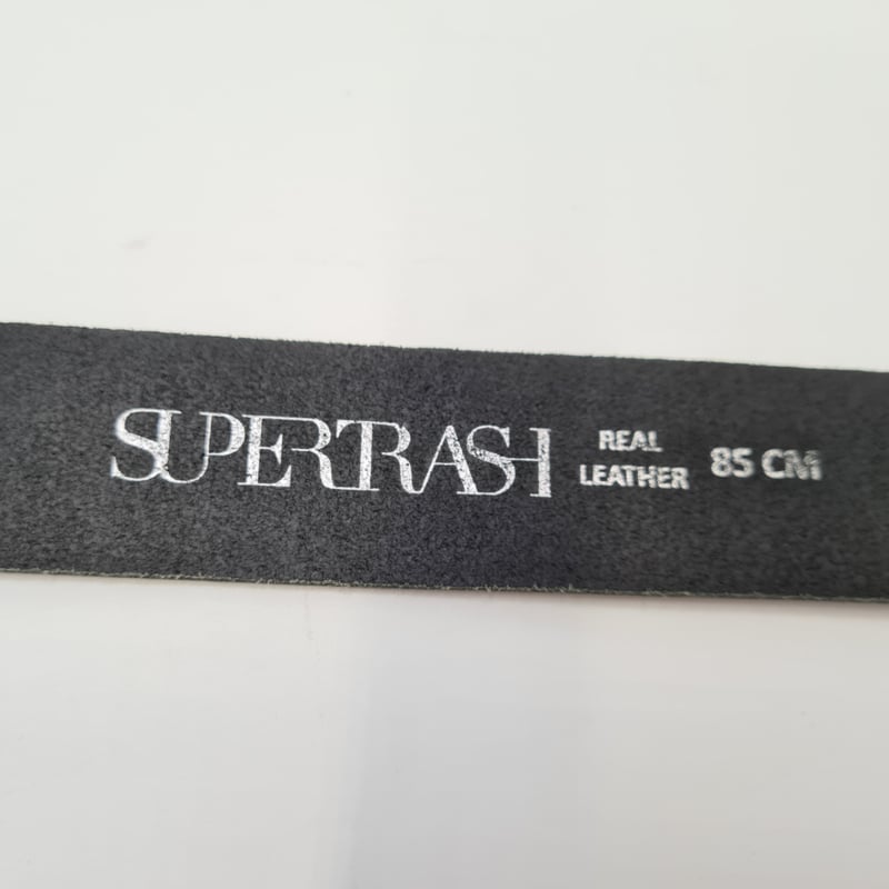 Eigenlijk Maestro terras Supertrash riem. 85 cm. Mat zwart. | Accessoires | verhip-vintage.nl
