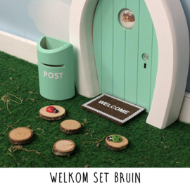 Welkom set bruin