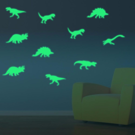 PT 003D ( glow dino night stickers ) ----- 24 pcs in display