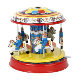 MS 271 ( tin toy carousel horse )