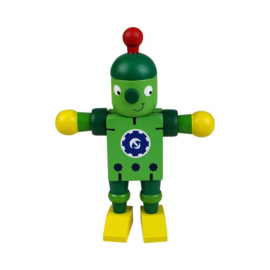 H 031 ( wooden flexi robot ) ----- 12 pcs in display