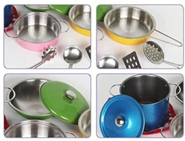 LP 003 ( kids stainless cooking set in window box )