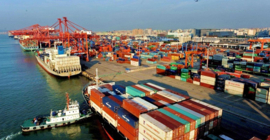 Port Shanghai China