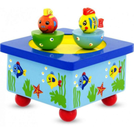 MD 013 ( music box swimming fishes )