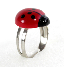 DP 0246 ( ladybird ring ) ----- 36 pcs in display