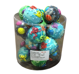 WM 4567 ( bumpy bouncing balls ladybug, fish, frog and space )