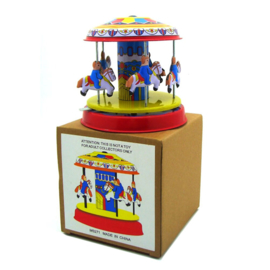 MS 271 ( tin toy carousel horse )