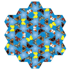 BB 04 ( animal tile puzzle butterflies )