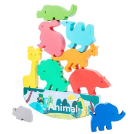 H 043 ( wooden balance blocks animal )