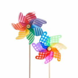 SR 02 ( windmill dots with wooden stick )