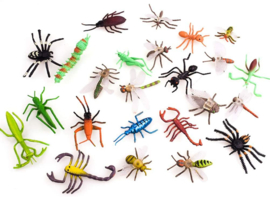 S 001 ( colorful insects in assortment ) ----- 96 pcs in box