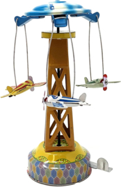 MM 262 ( tin toy revolving plane )