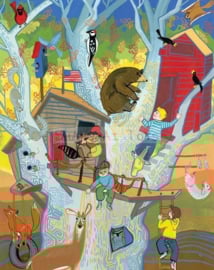 KK ( postcard boys tree house )