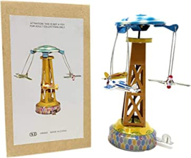 MM 262 ( tin toy revolving plane )