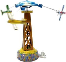 MM 262 ( tin toy revolving plane )