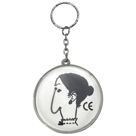 KI 1921 ( funny face key chain ) ----- 12 pcs in polybag